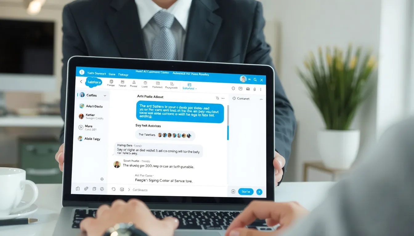 agent ia pour salesforce