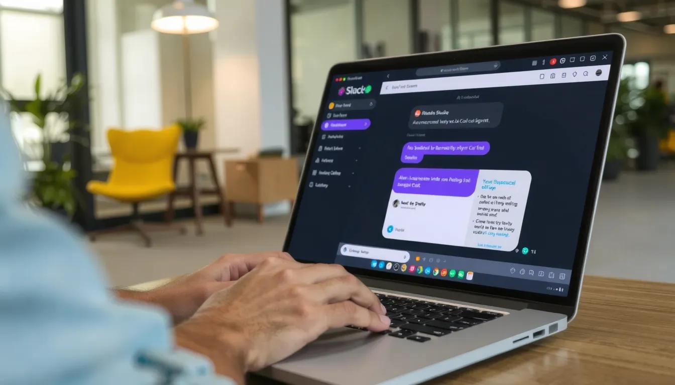 agent ia slack notifications
