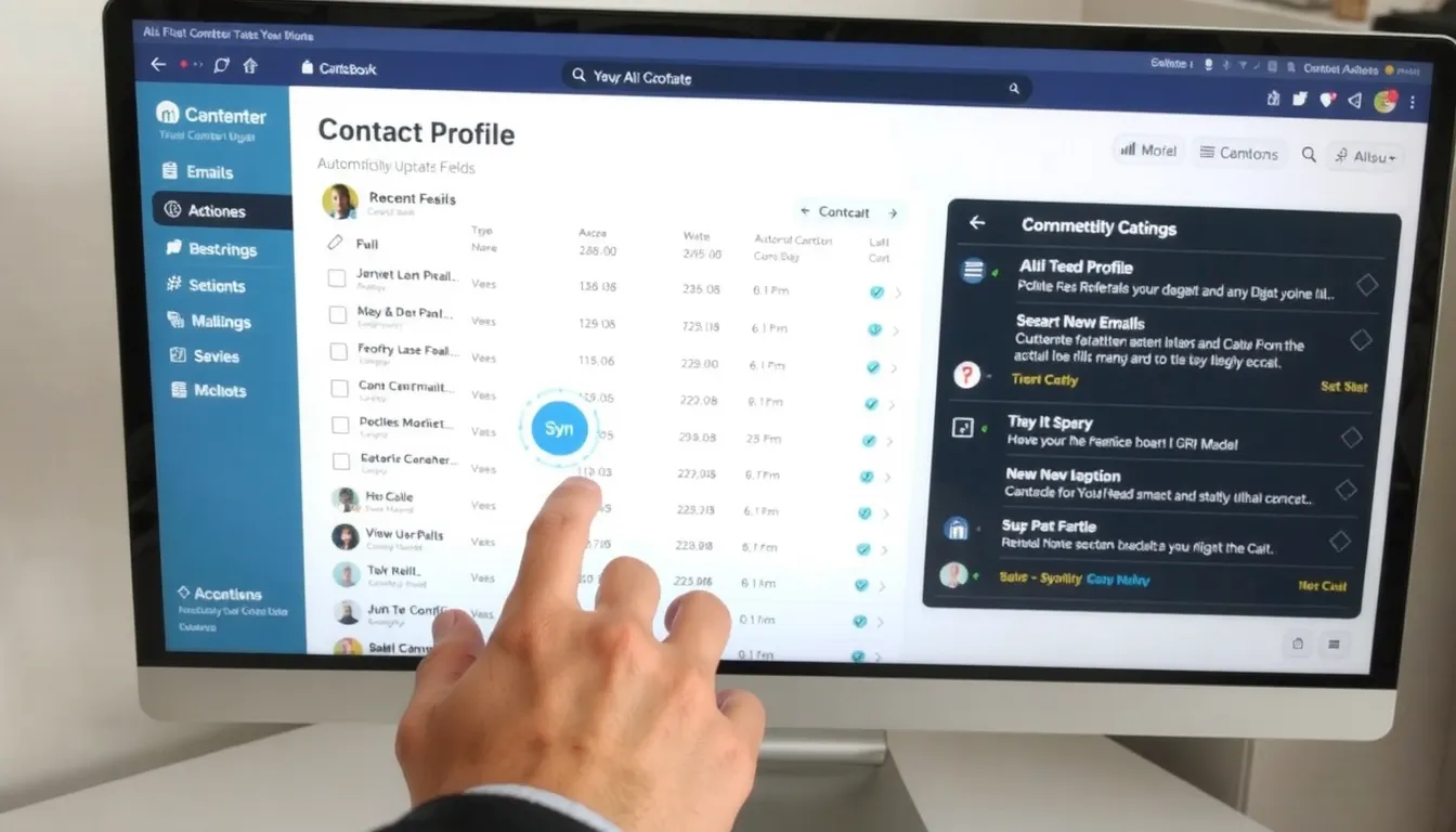 ia mise à jour crm automatique