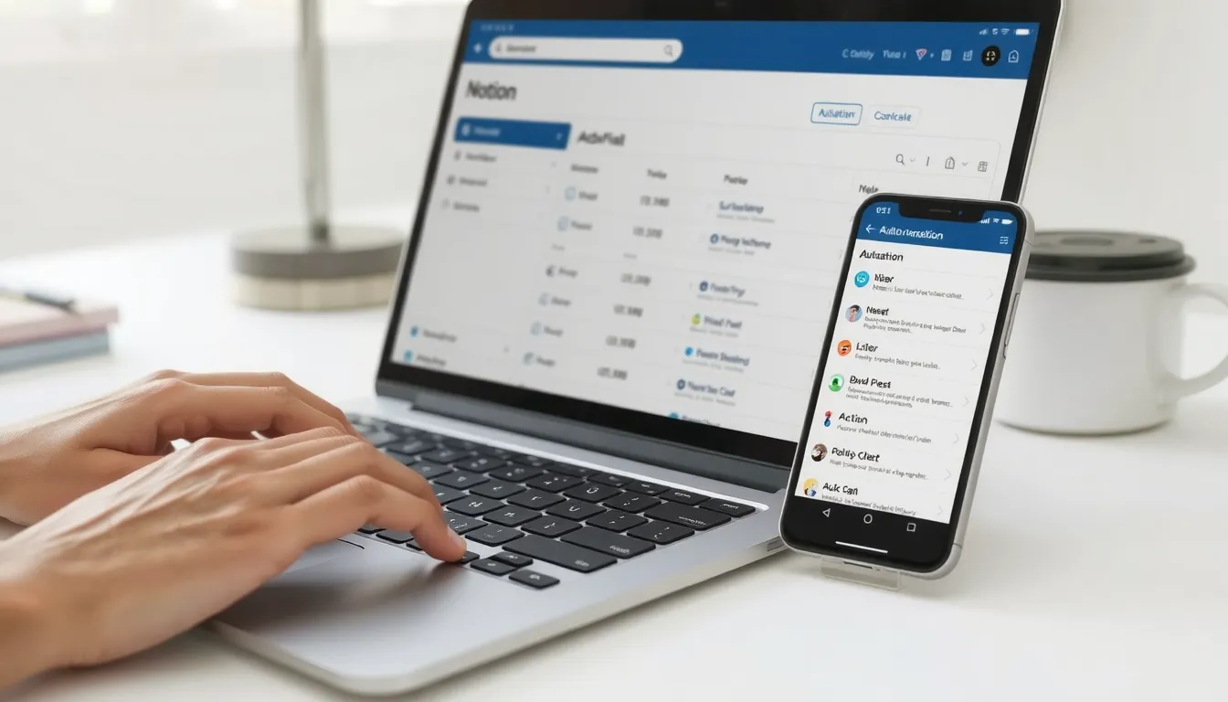 automatisation notion base de connaissances