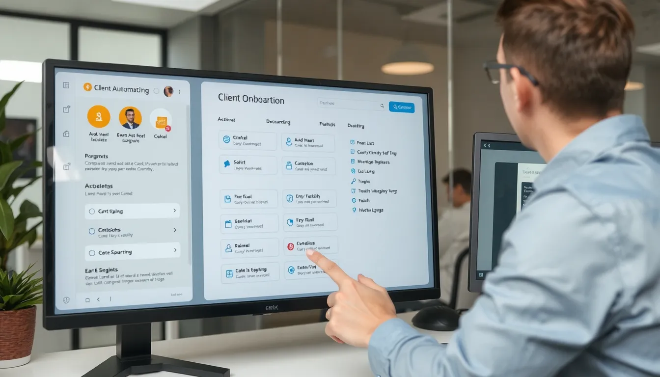 automatisation onboarding client b2b