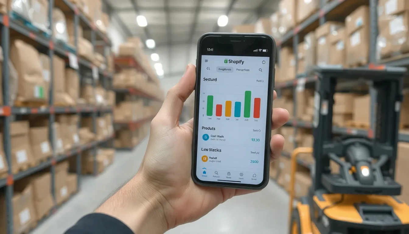 optimisation stock ia shopify