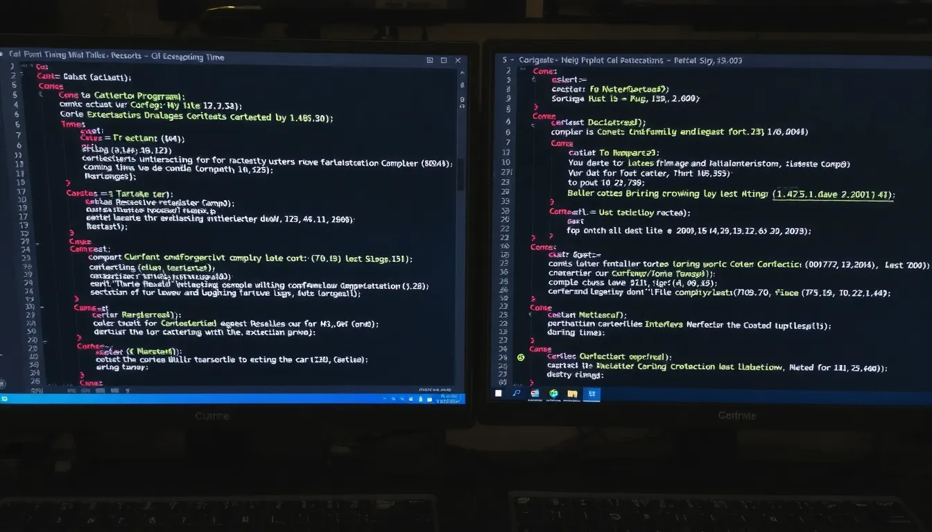 Rust vs Go comparatif de performance