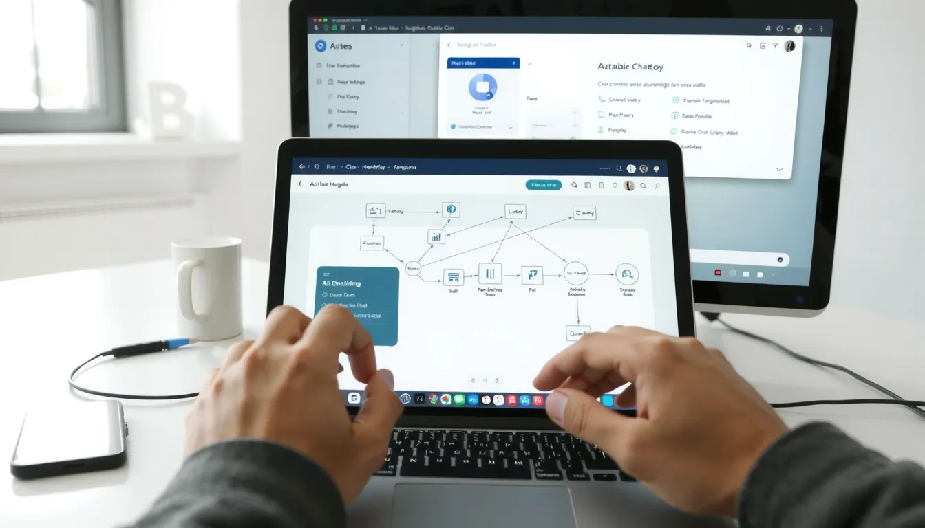 workflow dautomatisation no-code avec lIA